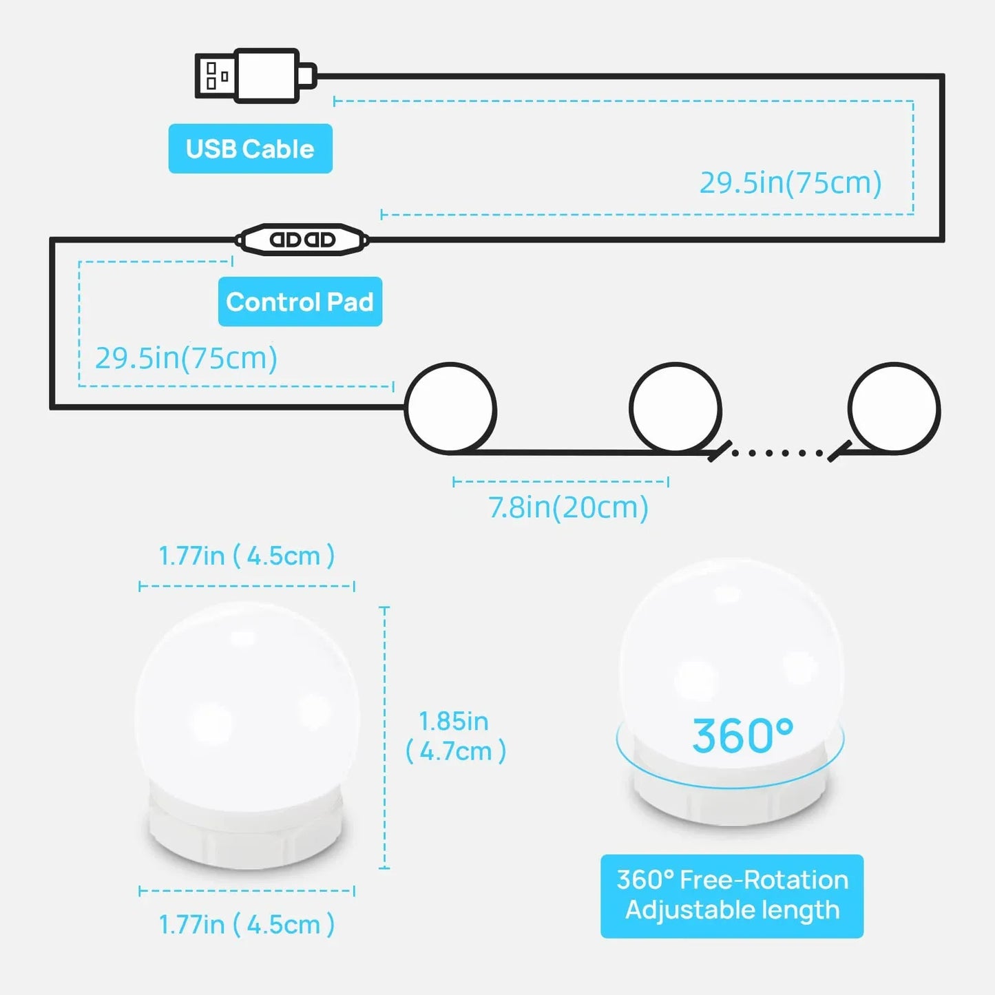 Modern Vanity Mirror Lights