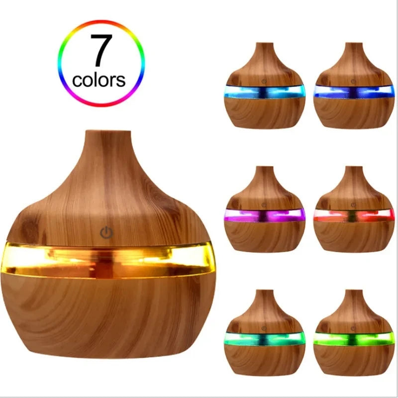 Wood Ultrasonic Air Humidifier