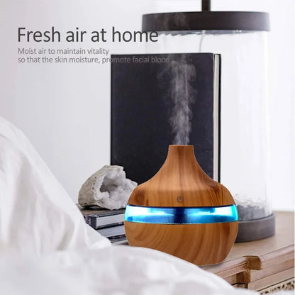 Wood Ultrasonic Air Humidifier